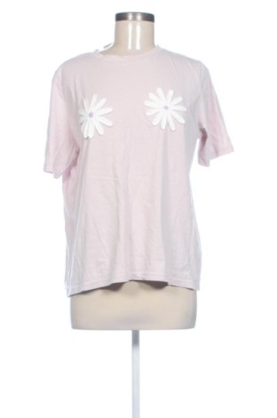 Damski T-shirt Sinsay, Rozmiar L, Kolor Różowy, Cena 33,87 zł, #138072081