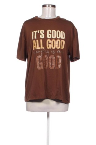 Tricou de femei Unbranded, Mărime XL, Culoare Maro, Preț 52,49 Lei, #138078207