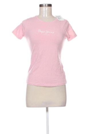Damski T-shirt Pepe Jeans, Rozmiar S, Kolor Różowy, Cena 97,37 zł, #138080870