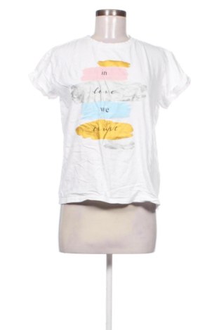 Tricou de femei Sinsay, Mărime S, Culoare Alb, Preț 41,99 Lei, #138083441