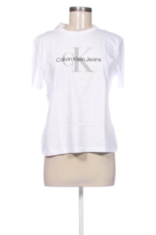 Tricou de femei Calvin Klein Jeans, Mărime M, Culoare Alb, Preț 125,98 Lei, #138088960