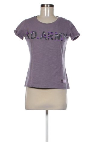 Damski T-shirt Superdry, Rozmiar S, Kolor Fioletowy, Cena 88,90 zł, #138051100