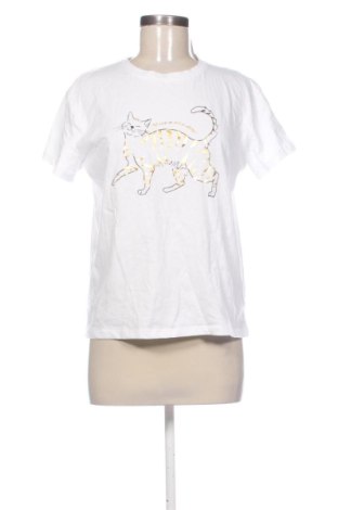 Tricou de femei Sinsay, Mărime M, Culoare Alb, Preț 43,40 Lei, #138060274