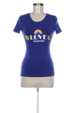 Tricou de femei Love Moschino, Mărime S, Culoare Albastru, Preț 272,95 Lei, #138069221