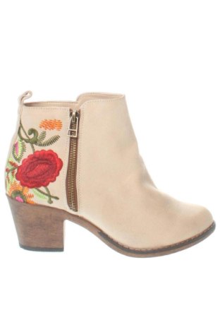 Botine de damă Body Flirt, Mărime 36, Culoare Ecru, Preț 141,72 Lei, #138069759