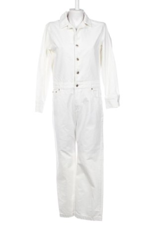 Salopetă lungă de damă Zara, Mărime L, Culoare Alb, Preț 129,00 Lei, #138059842