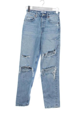 Blugi de femei Zara, Mărime XS, Culoare Albastru, Preț 82,00 Lei, #138025667