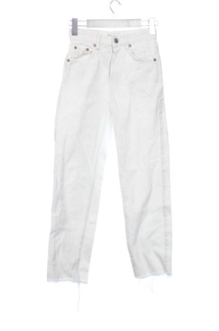 Damskie jeansy Zara, Rozmiar XXS, Kolor Biały, Cena 60,49 zł, #138029798