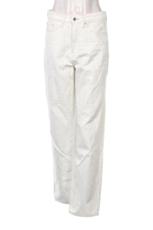Damskie jeansy H&M, Rozmiar M, Kolor ecru, Cena 59,86 zł, #138033540