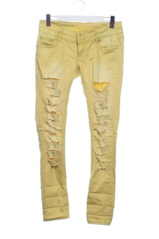 Blugi de femei Miss Swan, Mărime L, Culoare Galben, Preț 62,99 Lei, #138035699