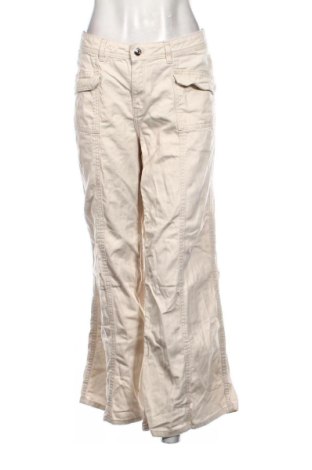 Damskie jeansy H&M, Rozmiar XL, Kolor ecru, Cena 67,74 zł, #138044694