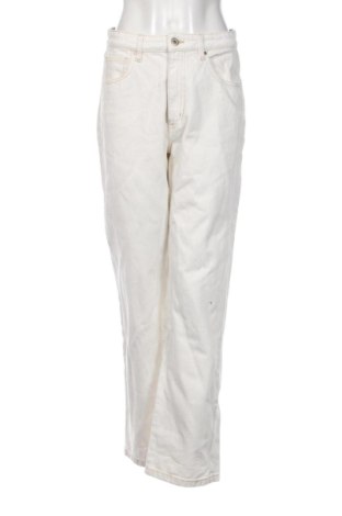 Blugi de femei Cotton On, Mărime M, Culoare Ecru, Preț 73,49 Lei, #138046326