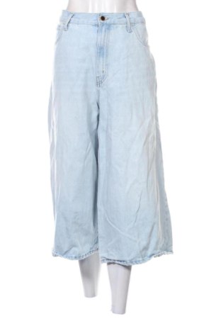 Blugi de femei Zara, Mărime XL, Culoare Albastru, Preț 110,35 Lei, #138048285
