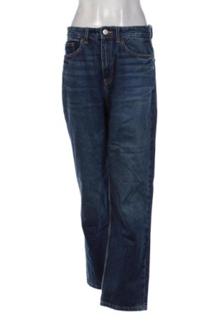 Damskie jeansy Zara, Rozmiar L, Kolor Niebieski, Cena 97,37 zł, #138048762