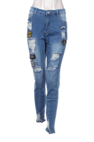 Damskie jeansy Unbranded, Rozmiar L, Kolor Niebieski, Cena 33,87 zł, #138053072