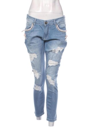 Damskie jeansy Unbranded, Rozmiar L, Kolor Niebieski, Cena 38,10 zł, #138058255