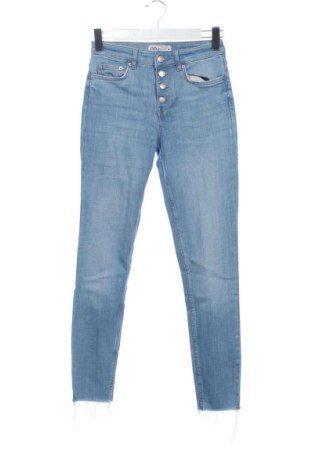 Blugi de femei Zara, Mărime XS, Culoare Albastru, Preț 83,99 Lei, #138059755