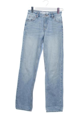 Damskie jeansy Bershka, Rozmiar XXS, Kolor Niebieski, Cena 50,80 zł, #138060071