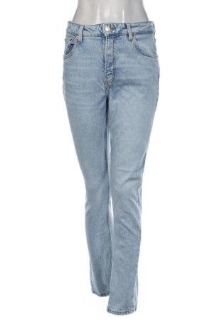 Damskie jeansy Zara, Rozmiar M, Kolor Niebieski, Cena 80,44 zł, #138060145