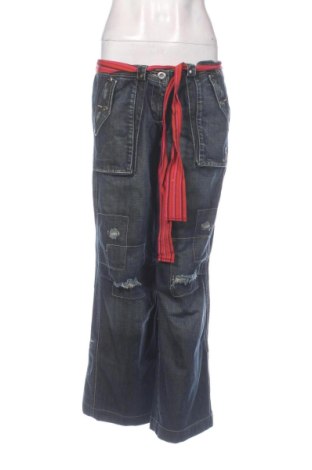 Blugi de femei Ego, Mărime XL, Culoare Albastru, Preț 68,24 Lei, #138060868