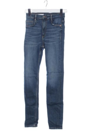 Damskie jeansy Zara, Rozmiar XXS, Kolor Niebieski, Cena 63,50 zł, #138063101