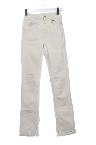 Damskie jeansy Zara, Rozmiar XS, Kolor ecru, Cena 63,50 zł, #138065247