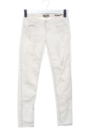 Damskie jeansy Guess, Rozmiar XS, Kolor ecru, Cena 152,41 zł, #138066295