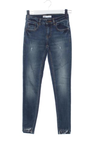 Damskie jeansy Zara, Rozmiar XS, Kolor Niebieski, Cena 67,74 zł, #138067177