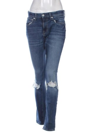 Blugi de femei H&M, Mărime M, Culoare Albastru, Preț 78,74 Lei, #138068472