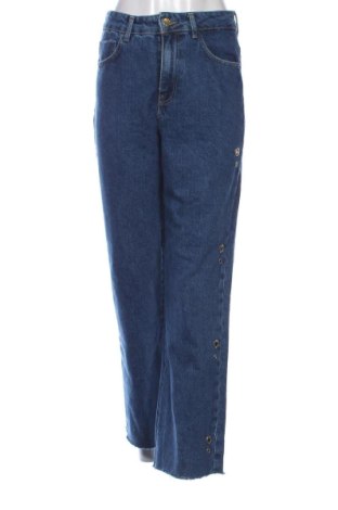 Blugi de femei Zara, Mărime S, Culoare Albastru, Preț 171,59 Lei, #138068775