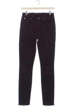 Damskie jeansy 7 For All Mankind, Rozmiar S, Kolor Fioletowy, Cena 84,67 zł, #138079073