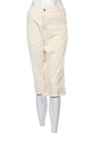 Dámske džínsy  Unbranded, Veľkosť XXL, Farba Kremová, Cena  17,00 €, #138081845