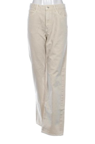 Blugi de femei Zara, Mărime M, Culoare Bej, Preț 99,73 Lei, #138082624