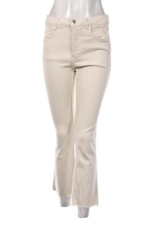 Blugi de femei Zara, Mărime M, Culoare Ecru, Preț 114,99 Lei, #138087672