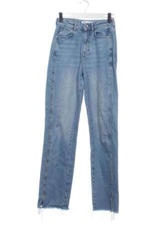 Damskie jeansy Zara, Rozmiar XS, Kolor Niebieski, Cena 63,50 zł, #138059085