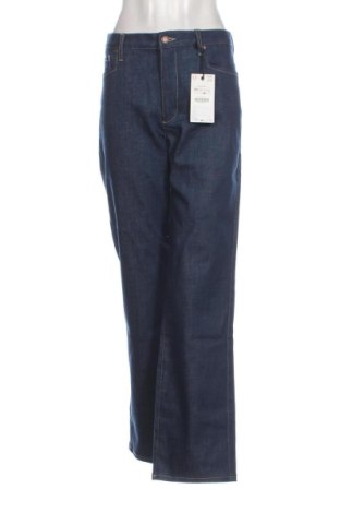 Blugi de femei Zara, Mărime L, Culoare Albastru, Preț 196,32 Lei, #138039235
