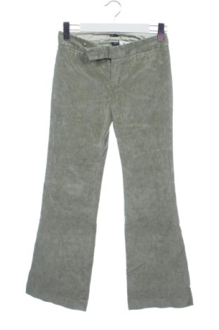 Pantaloni de velvet de femei Gap, Mărime S, Culoare Verde, Preț 62,99 Lei, #138041240