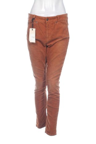Pantaloni de velvet de femei Drykorn for beautiful people, Mărime L, Culoare Portocaliu, Preț 184,00 Lei, #138066937