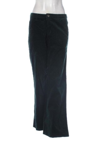 Pantaloni de velvet de femei Yessica, Mărime L, Culoare Verde, Preț 50,00 Lei, #138073363