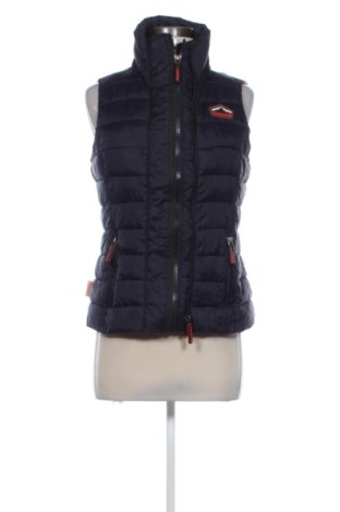 Vestă de femei Superdry, Mărime M, Culoare Albastru, Preț 194,22 Lei, #138038218