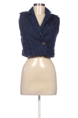 Vestă de femei Zara, Mărime S, Culoare Albastru, Preț 122,00 Lei, #138058942