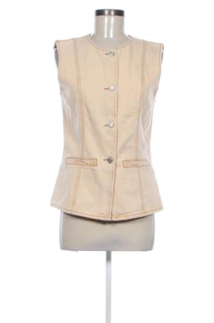 Vestă de femei Unbranded, Mărime S, Culoare Bej, Preț 73,49 Lei, #138072466