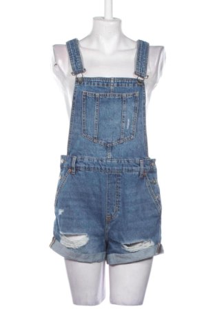 Salopetă scurtă de damă H&M, Mărime L, Culoare Albastru, Preț 73,49 Lei, #138031190