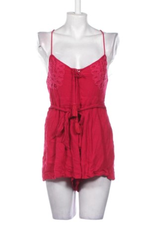 Salopetă scurtă de damă Review, Mărime M, Culoare Roz, Preț 99,73 Lei, #138041183