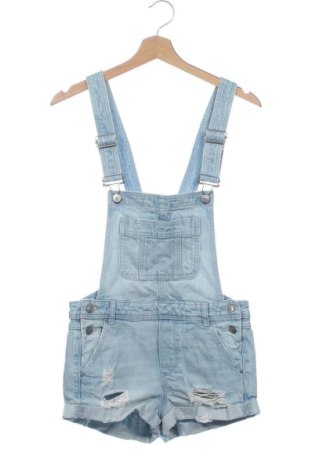 Дамски къс гащеризон H&M, Размер XS, Цвят Син, Цена 12,00 €, #138062367