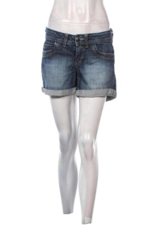 Pantaloni scurți de femei Promod, Mărime M, Culoare Albastru, Preț 74,65 Lei, #138037402