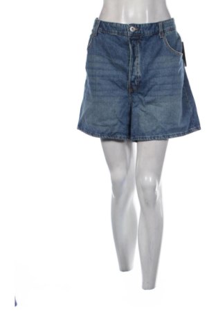 Pantaloni scurți de femei H&M, Mărime XXL, Culoare Albastru, Preț 78,74 Lei, #138047211