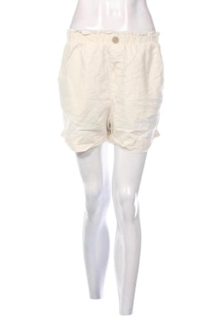 Pantaloni scurți de femei Terranova, Mărime M, Culoare Ecru, Preț 48,00 Lei, #138062250