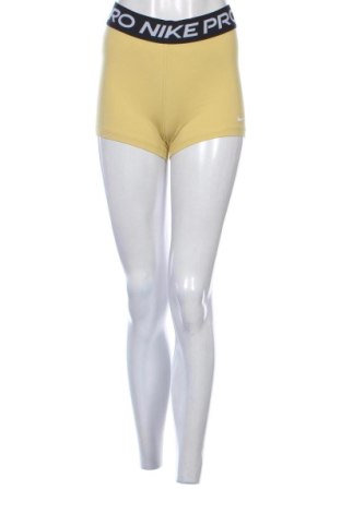 Pantaloni scurți de femei Nike, Mărime S, Culoare Galben, Preț 131,23 Lei, #138063625