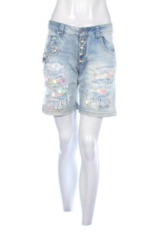 Damskie szorty H&M, Rozmiar L, Kolor Niebieski, Cena 46,57 zł, #138064952